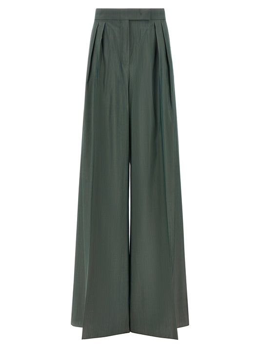 Max Mara Bicolor Virgin Wool Casual Pants