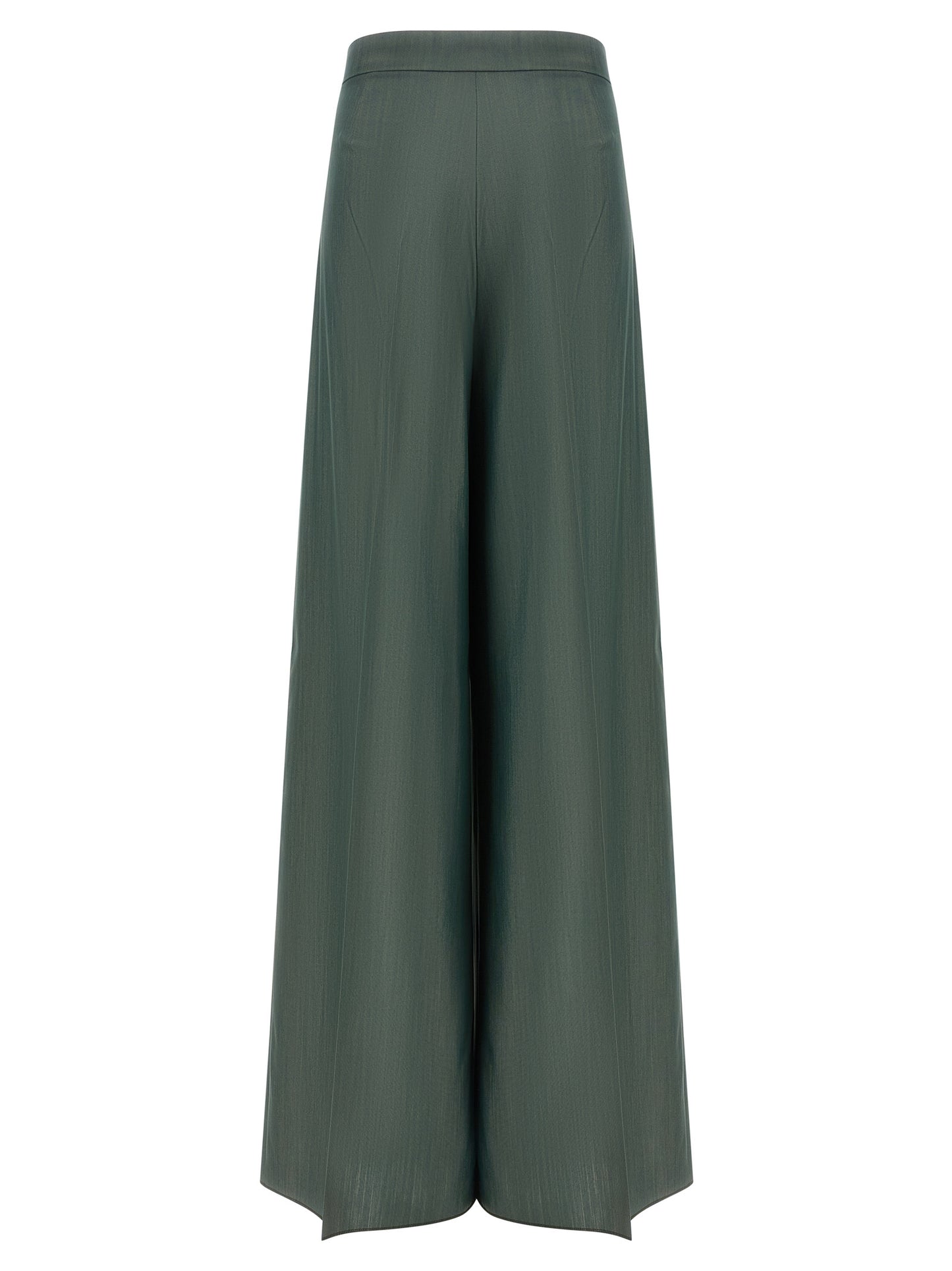 Max Mara Bicolor Virgin Wool Casual Pants