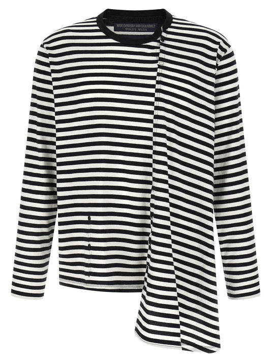 Yohji Yamamoto Bicolor Cotton Cardigan