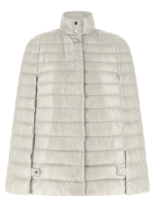 Herno Gray Polyamide Full-Length Jacket