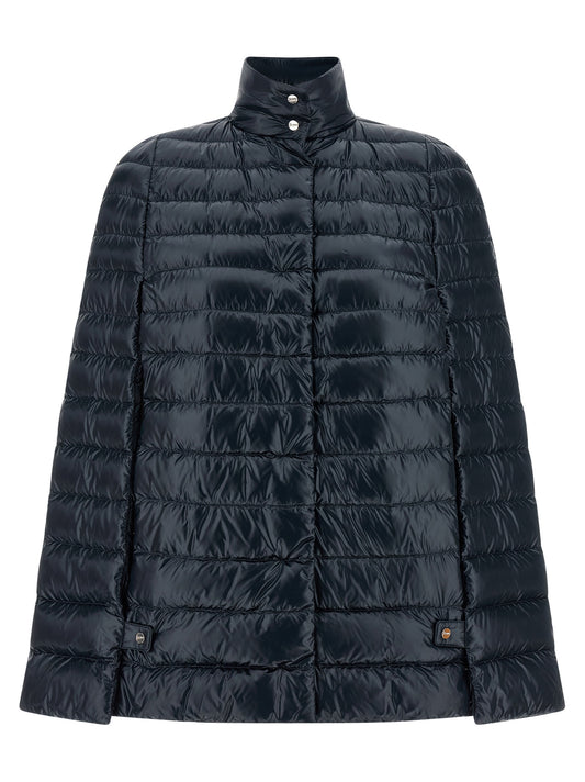 Herno Blue Polyamide Coat