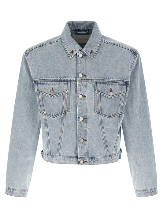 Entire Studios Blue Cotton Denim Jacket