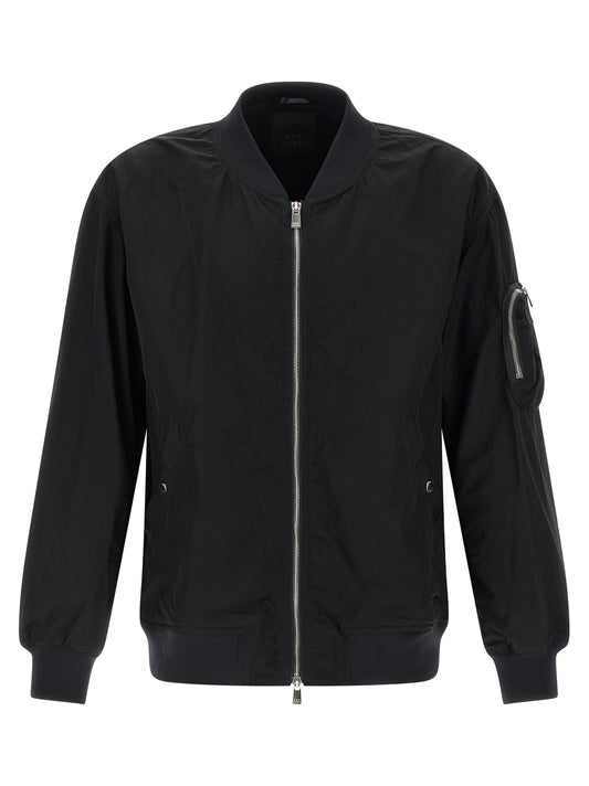 Tatras Black Nylon Bomber