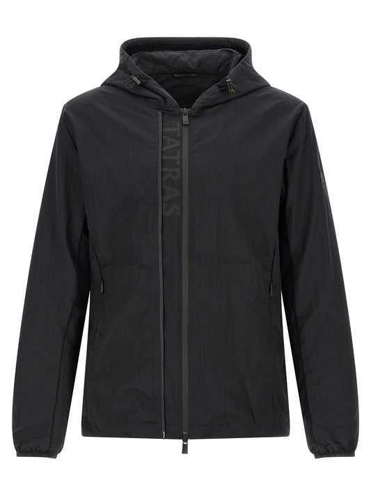 Tatras Black Nylon Shell Jacket