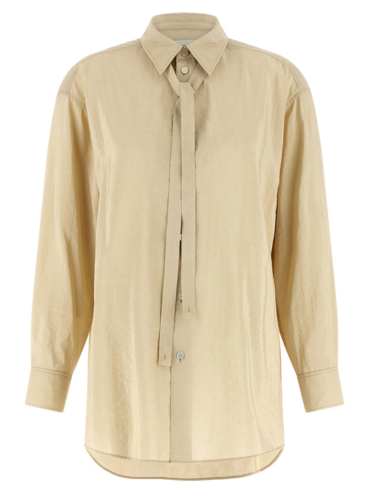 Lemaire Beige Silk Blouse