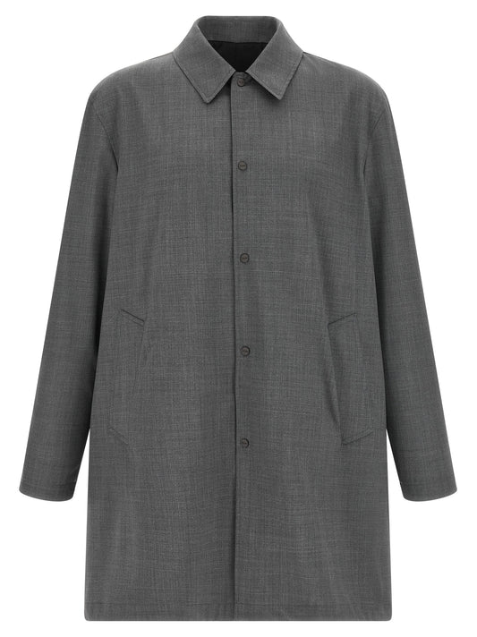 Herno Multicolor Polyester Coat