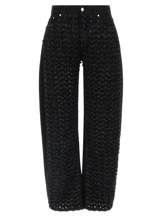 Stella McCartney Black Cotton Jeans Denim