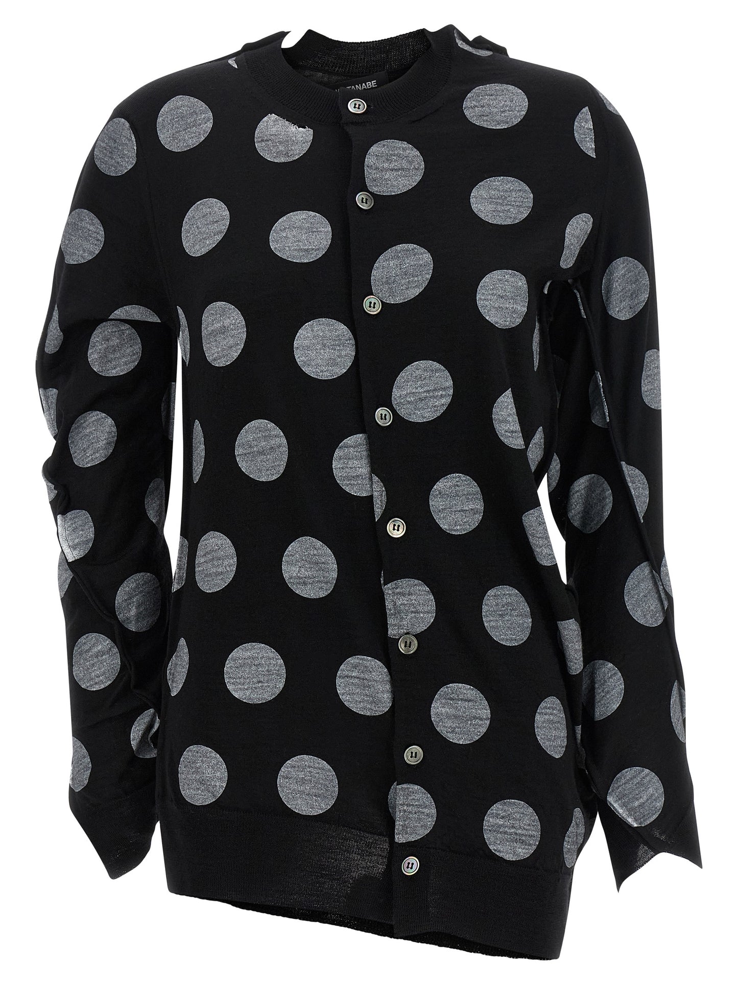 Junya Watanabe Bicolor Wool Cardigan