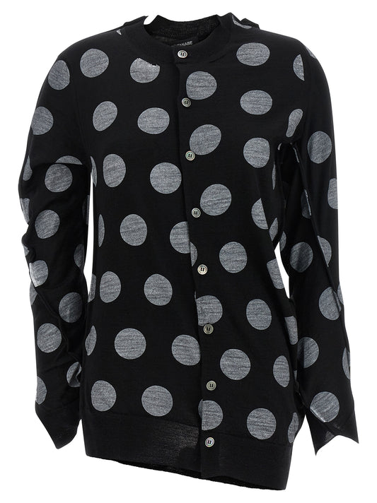 Junya Watanabe Bicolor Wool Cardigan