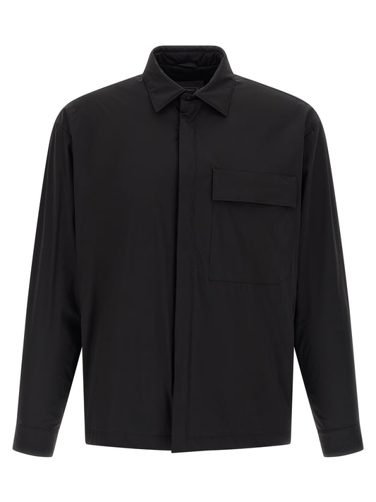 Herno Black Polyamide Shell Jacket