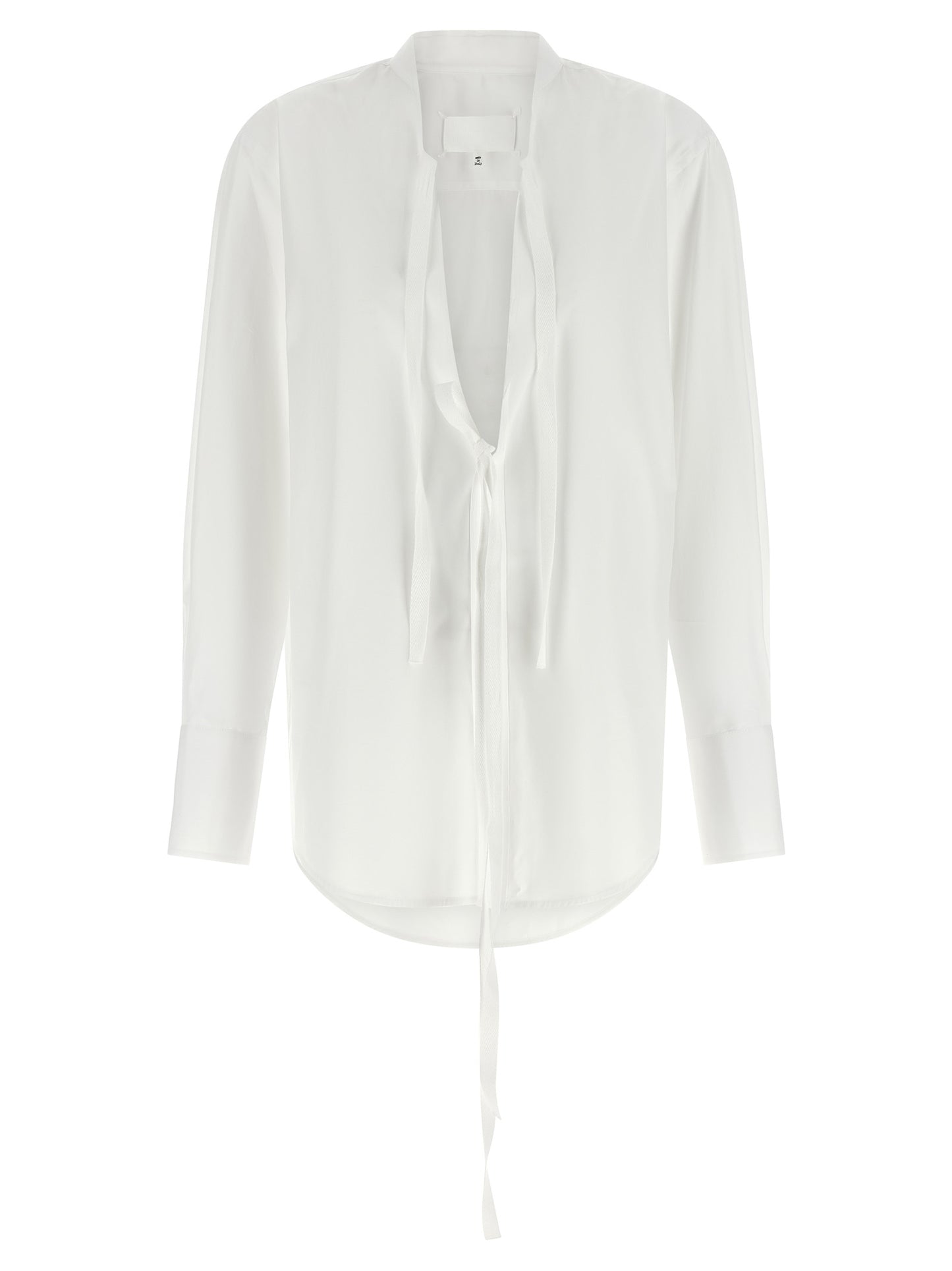 Maison Margiela White Cotton Blouse