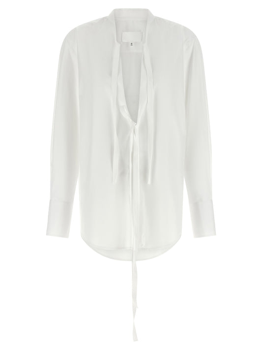 Maison Margiela White Cotton Blouse
