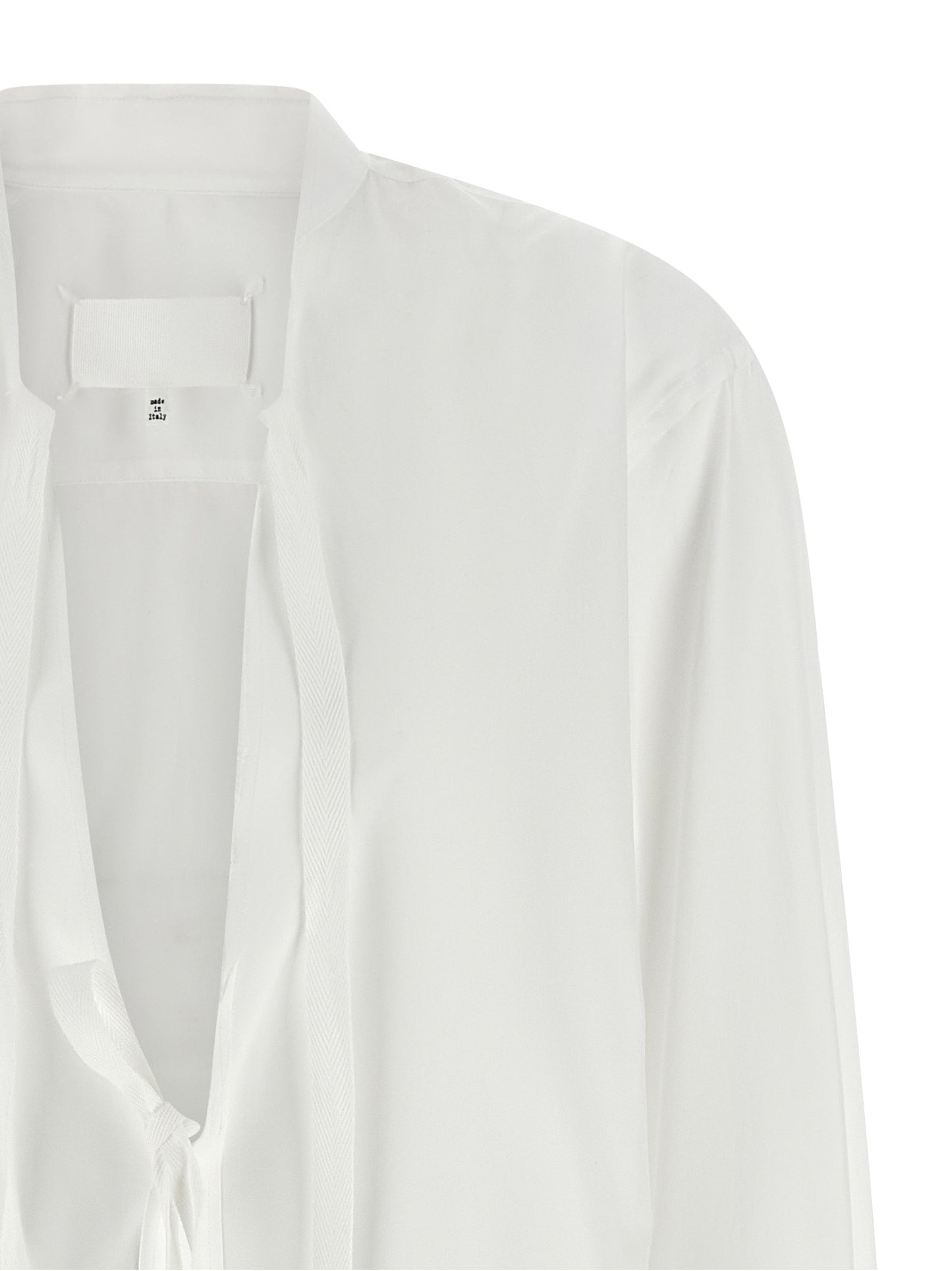 Maison Margiela White Cotton Blouse