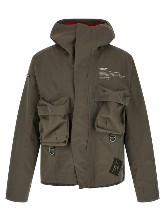Undercover Gray Nylon Parka