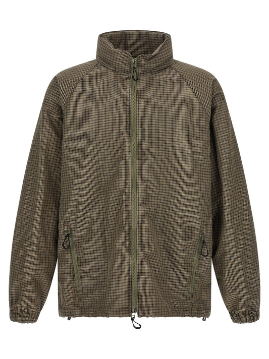 Comme Des Garçons Bicolor Linen Shell Jacket