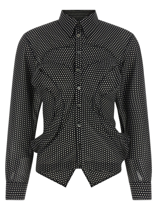 Junya Watanabe Bicolor Polyester Blouse