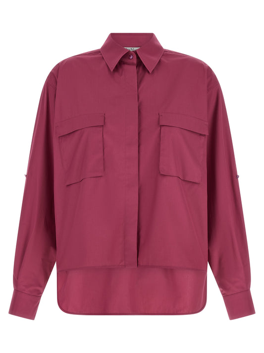 Max Mara Fuchsia Cotton Blouse