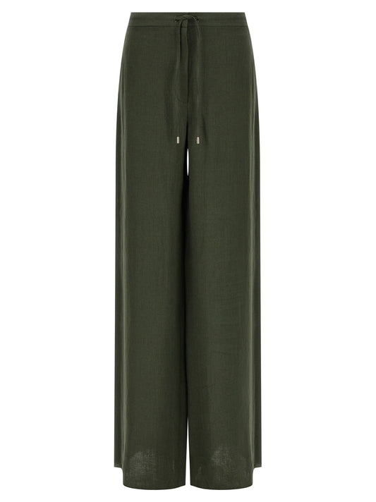 Max Mara Bicolor Linen Casual Pants