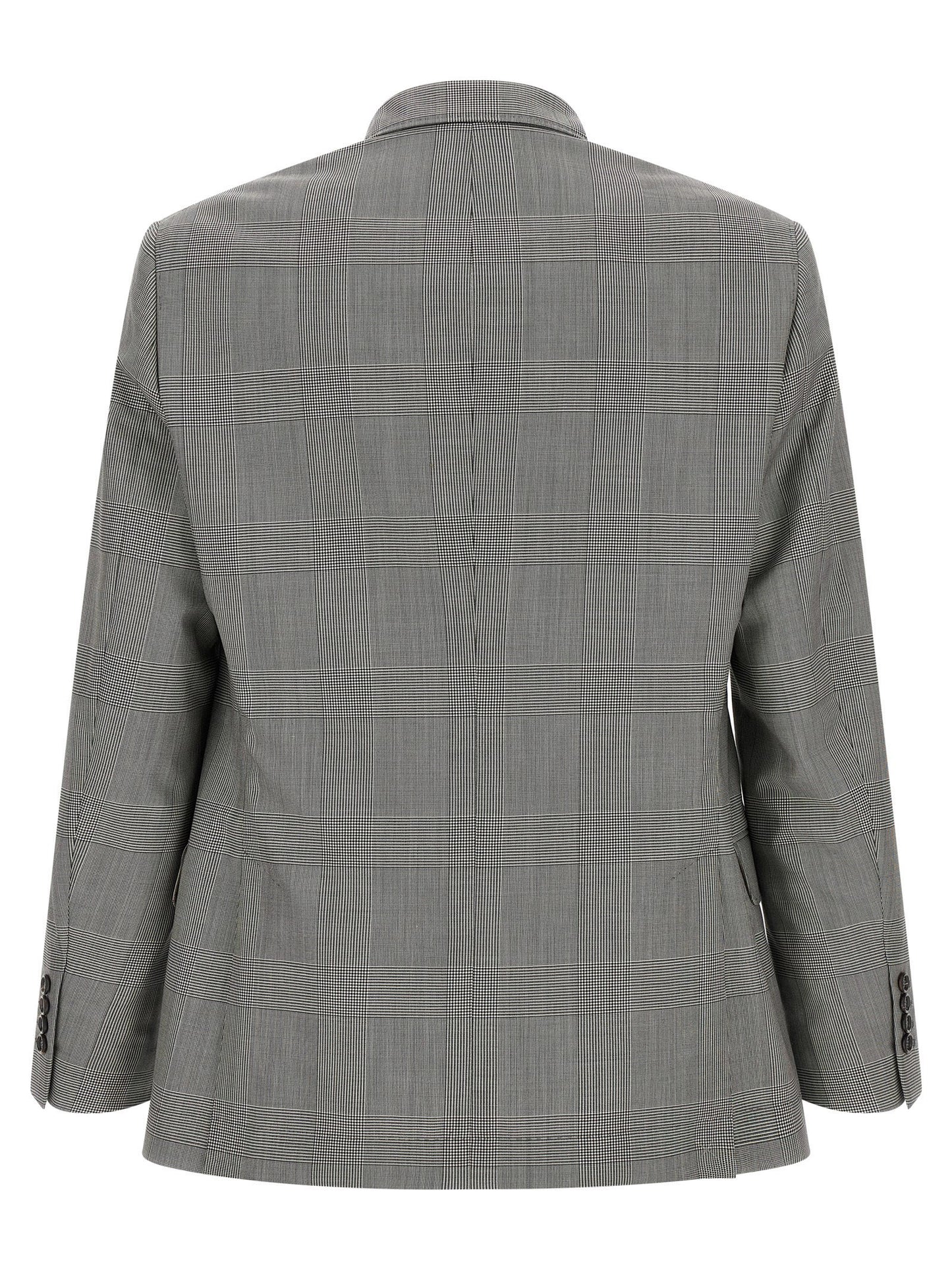 Brunello Cucinelli Gray Virgin Wool Blazer