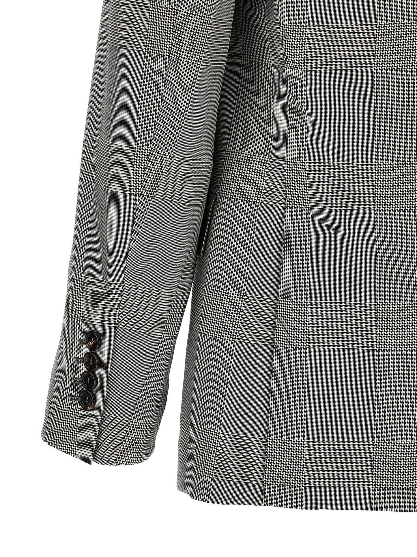 Brunello Cucinelli Gray Virgin Wool Blazer