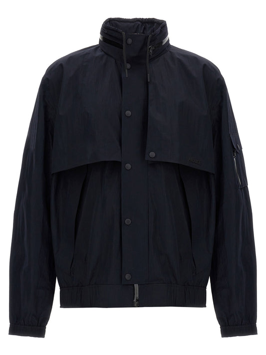 Mackage Blue Polyamide Shell Jacket