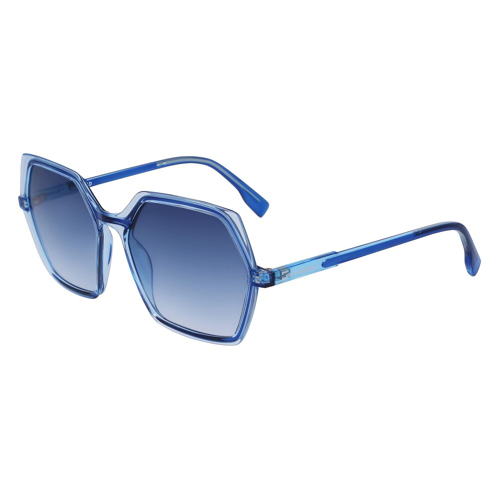 Karl Lagerfeld Blue Injected Sunglasses