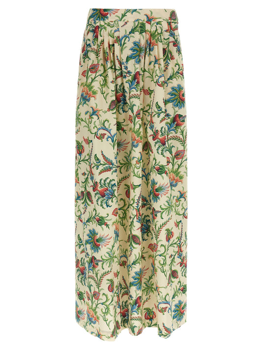Etro Multicolor Cotton Mini Skirt
