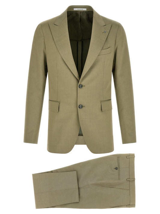 Tagliatore Bicolor Virgin Wool Two-Piece Suit
