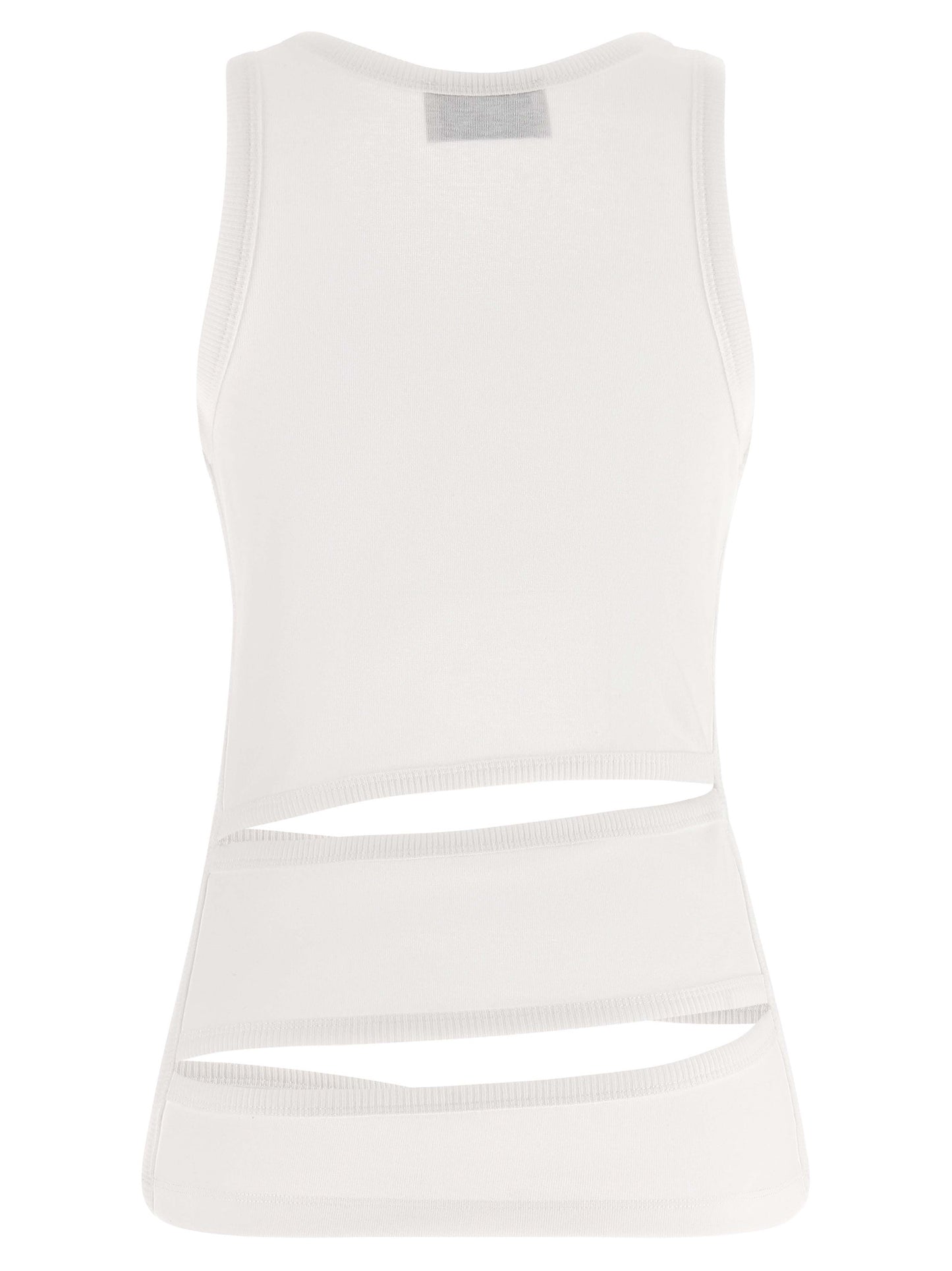 Coperni White Organic Cotton Tank Tops
