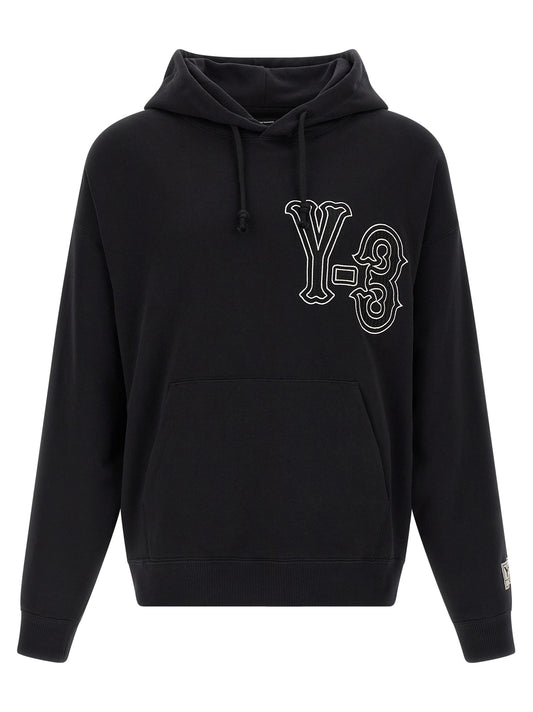 Y-3 Black Cotton Sweatshirt