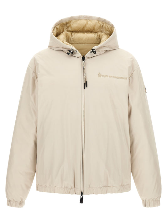 Moncler Grenoble Beige Polyamide Shell Jacket