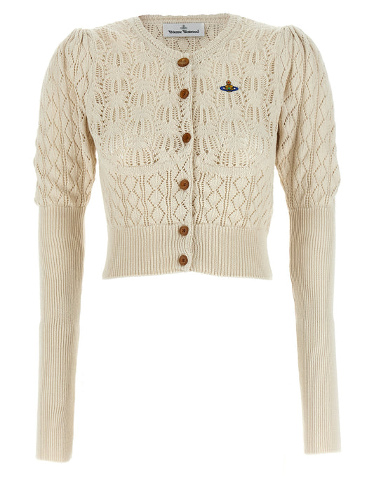 Vivienne Westwood Beige Cotton Cardigan