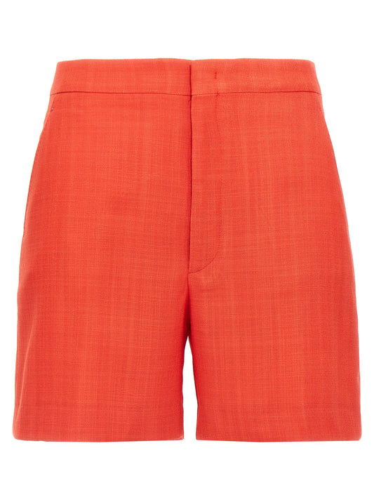 Tagliatore Multicolor Viscose Bermuda Shorts