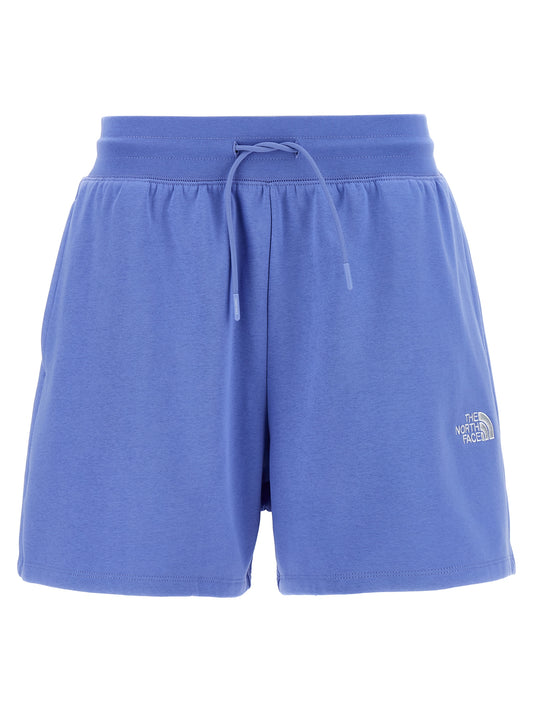The North Face Blue Cotton Bermuda Shorts