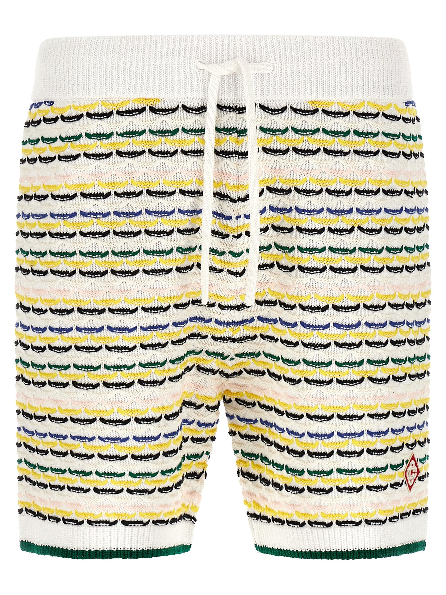 Casablanca Multicolor Cotton Bermuda Shorts