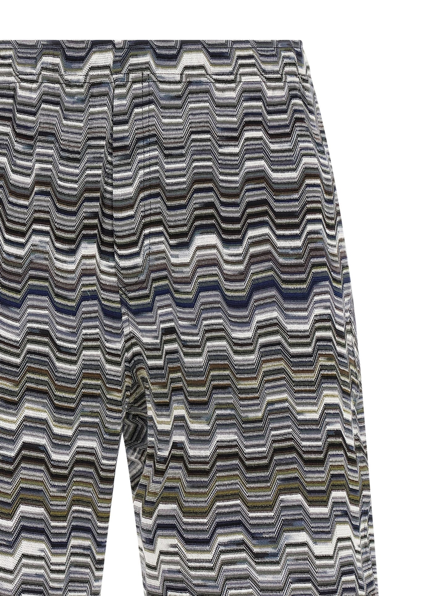Missoni Bicolor Cotton Bermuda Shorts