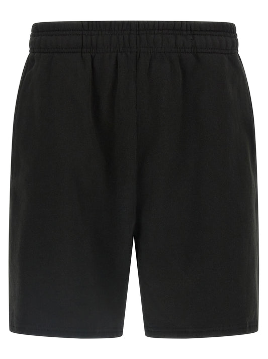 Entire Studios Black Cotton Bermuda Shorts