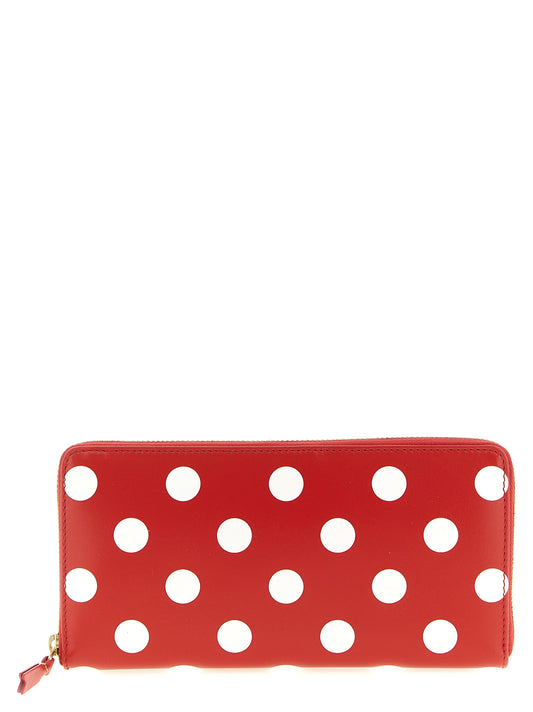 Comme Des Garçons Multicolor Calfskin Wallet