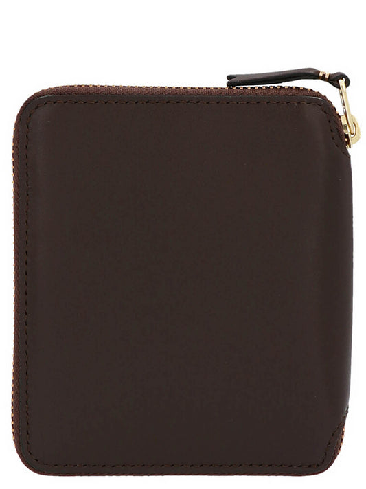 Comme Des Garçons Brown Cowhide Wallet