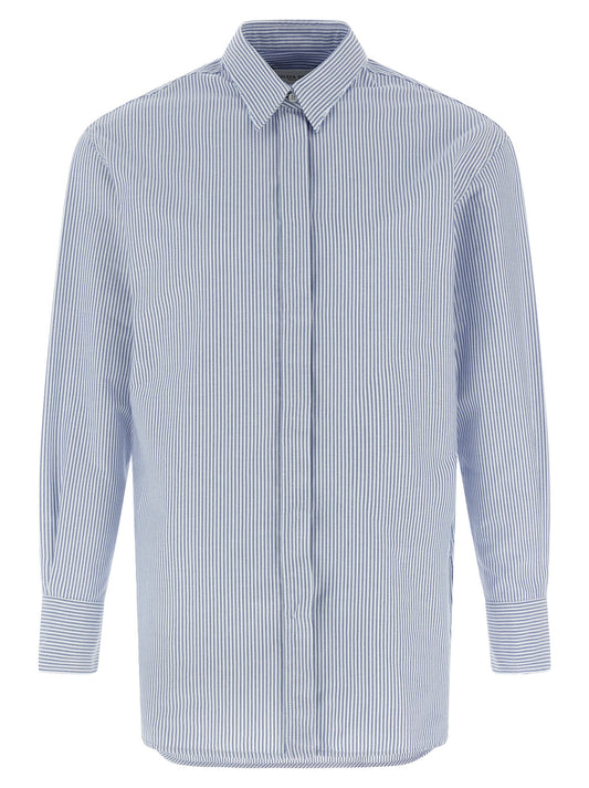 Golden Goose Blue Cotton Blouse