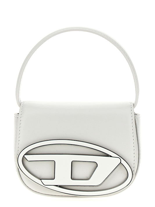 Diesel White Cowhide Handbag