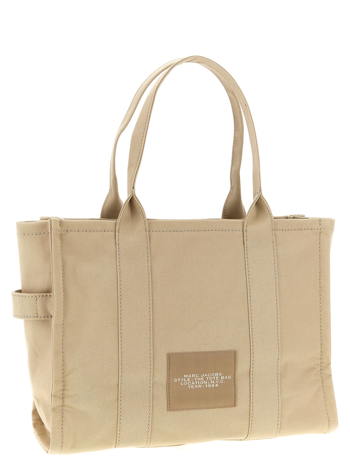 Marc Jacobs Beige Cotton Tote Bag