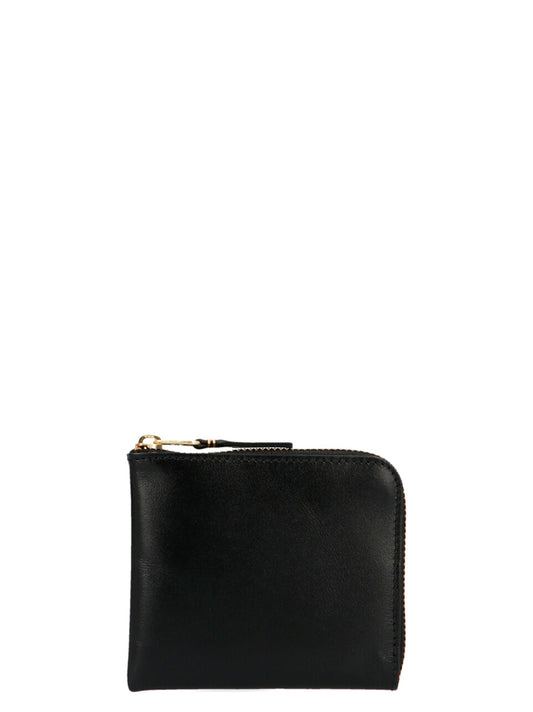 Comme Des Garçons Black Calfskin Wallet