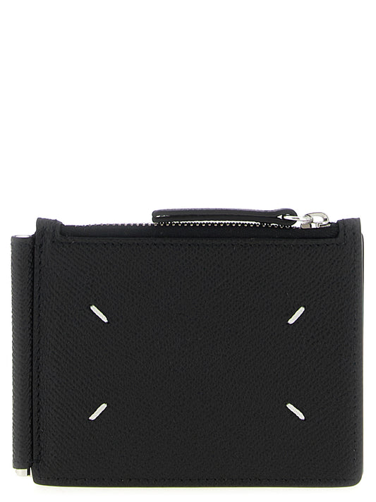 Maison Margiela Black Leather Leather Wallet