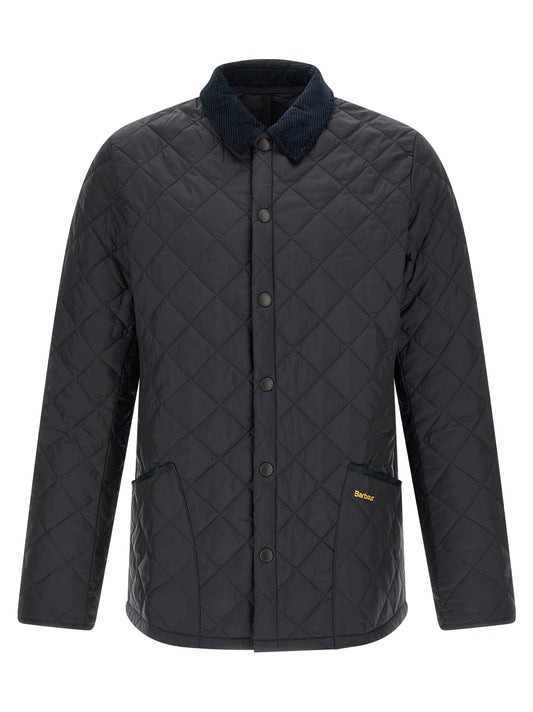Barbour Blue Polyamide Full-Length Jacket