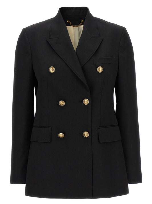 Golden Goose Black Virgin Wool Blazer