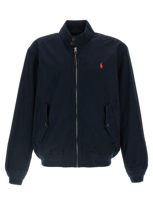 Polo Ralph Lauren Blue Cotton Bomber