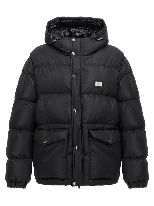 Dolce & Gabbana Black Polyester Jacket