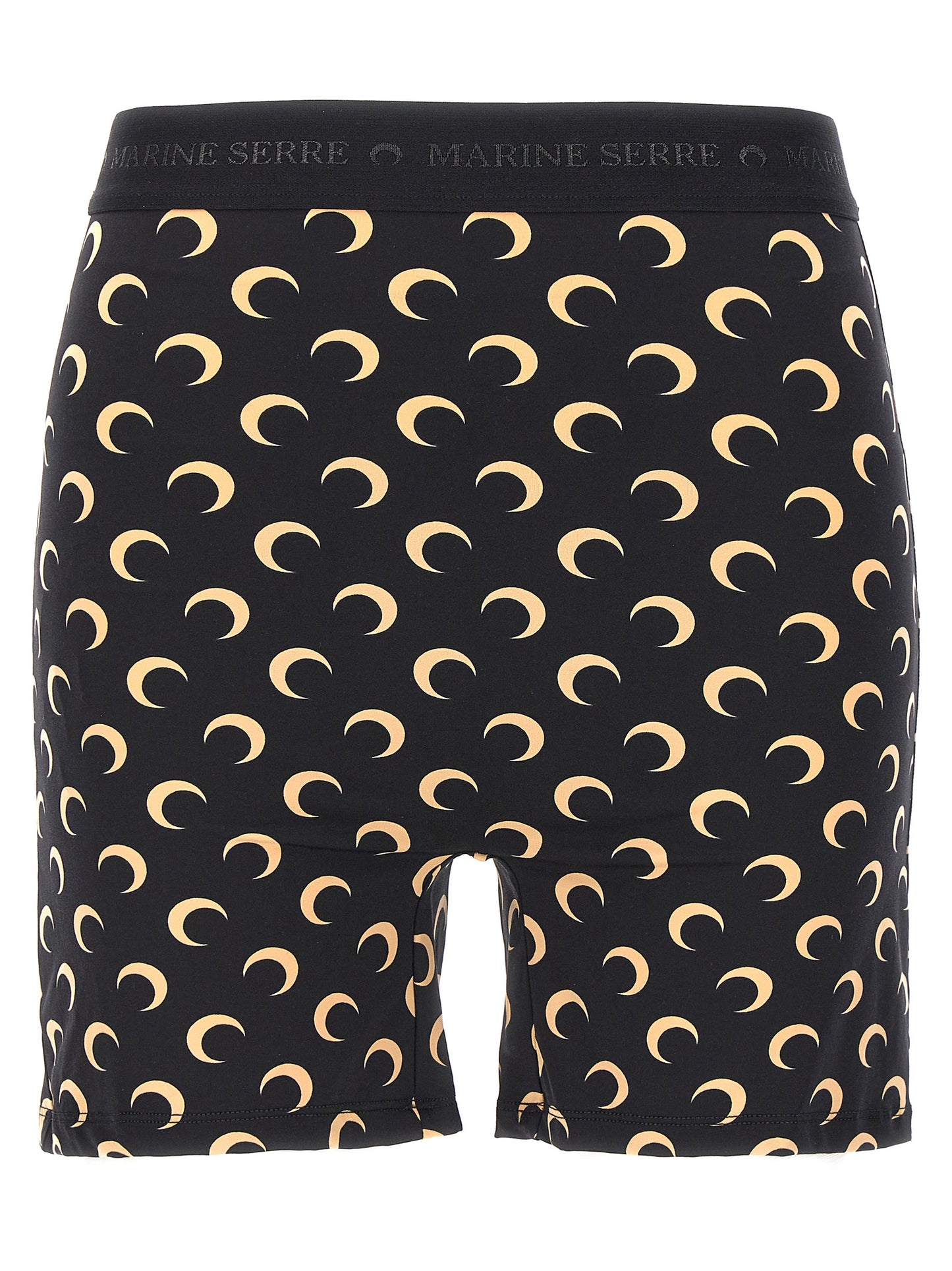 Marine Serre Black Polyamide Leggings
