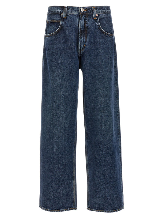 Agolde Blue Cotton Jeans Denim
